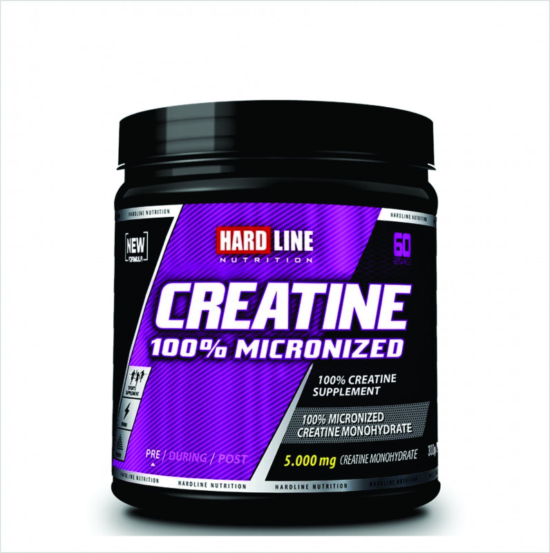 Hardline Creatine 100% Micronized 300 Gr unflavored