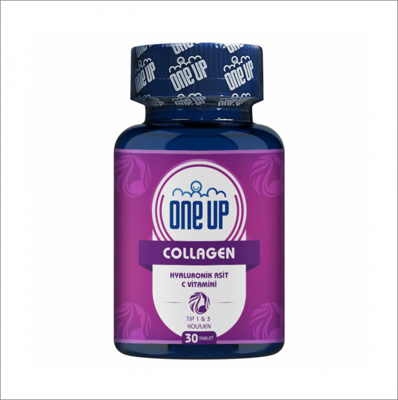 One Up Collagen Hyaluronic Acid 30 Tablets