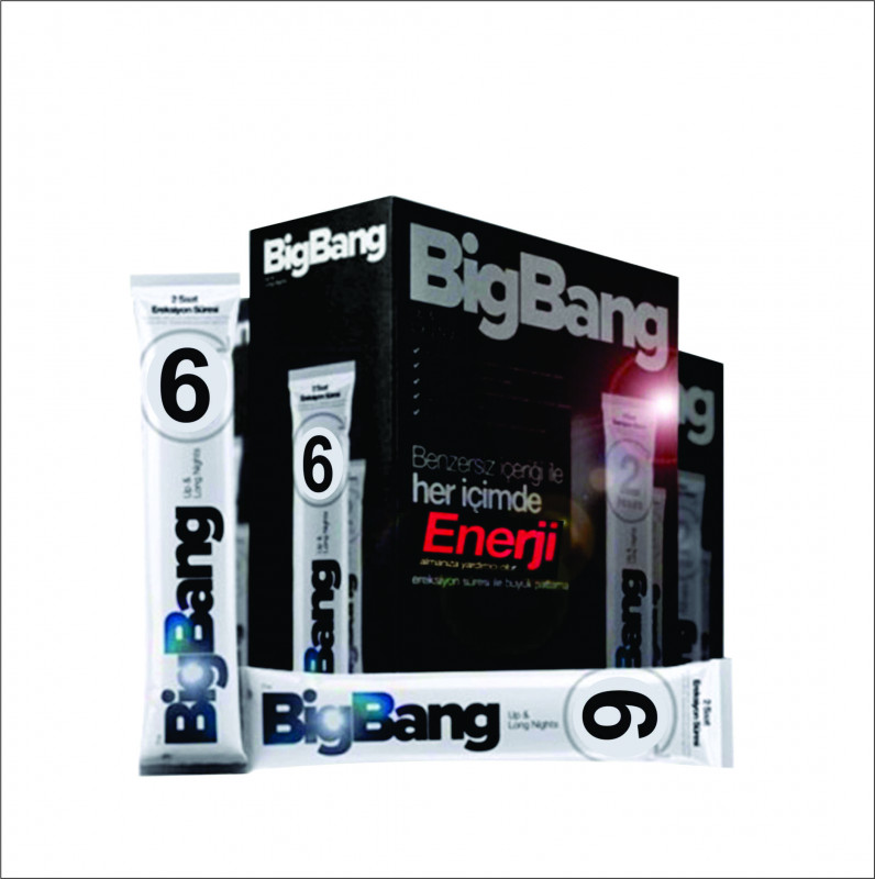 BigBang Ginseng energy  - 15 gel sachets