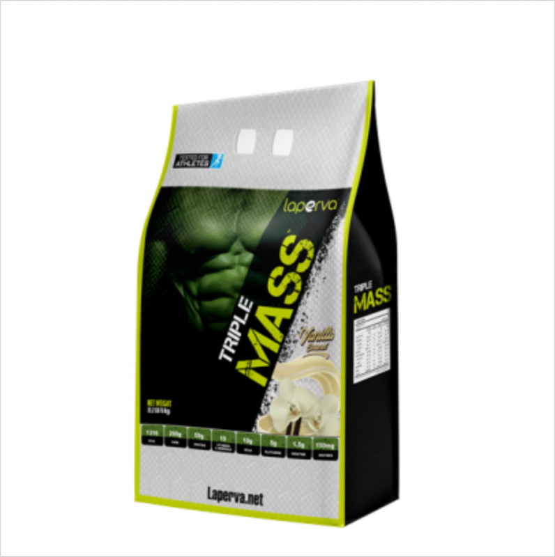 Triple mass gainer protein powder  13.2 lbs 6kg