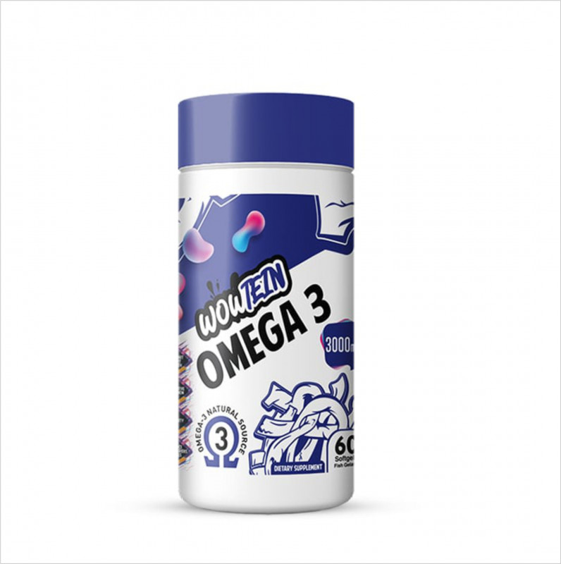 WOWTEIN OMEGA-3, 60 Softgels